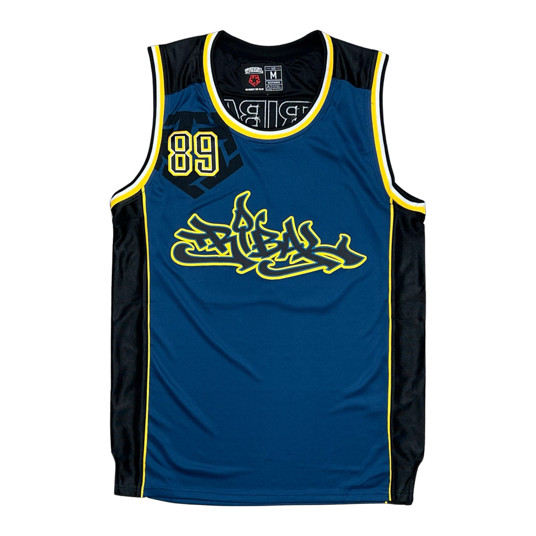 Classic Basketball Jersey - Blue