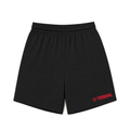 Black Mesh Shorts