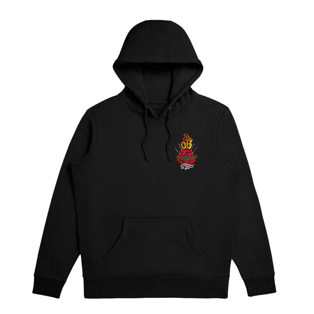 SACRED HEART - Black Men's Hoodie