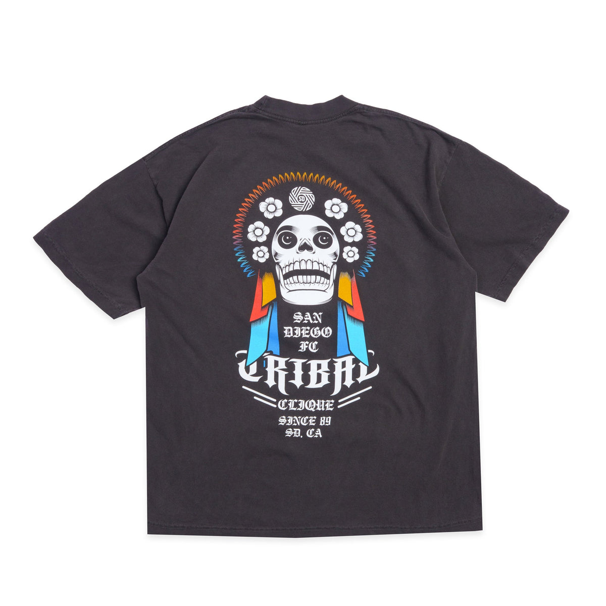 OUR TIME - SDFC x Tribal - Vintage Black Tee